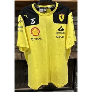 Men’s PUMA SF Monza Special Edition Speed Yellow Tee Shirt NWT Size XL *C4